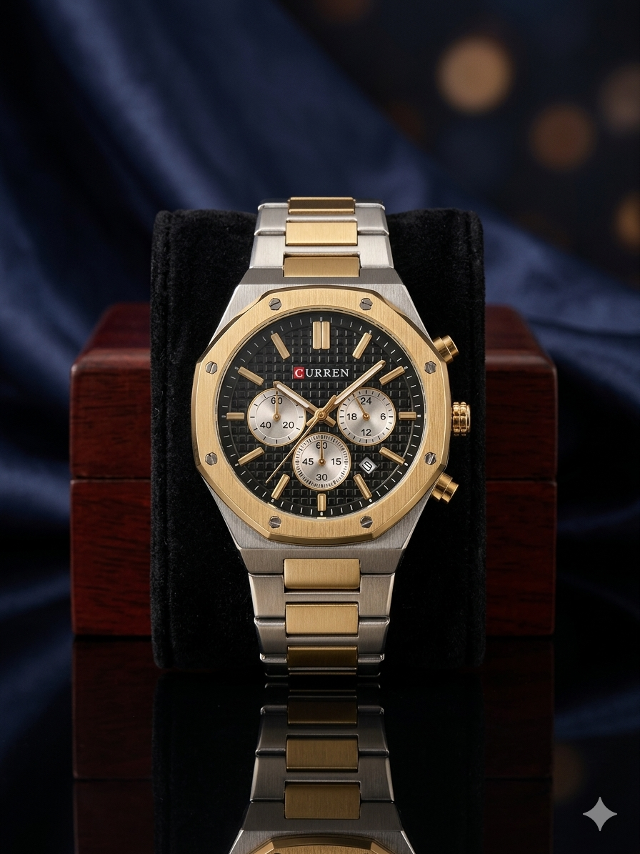 CURREN 8442 Luxury Chronograph