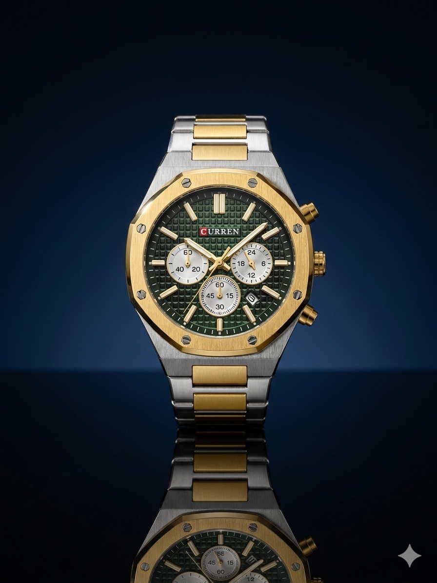 CURREN 8442 Luxury Chronograph