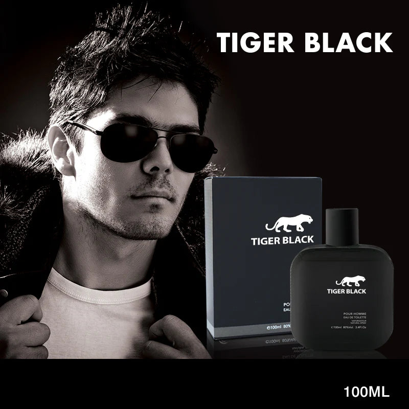 Tiger black perfumes for men 50 ml