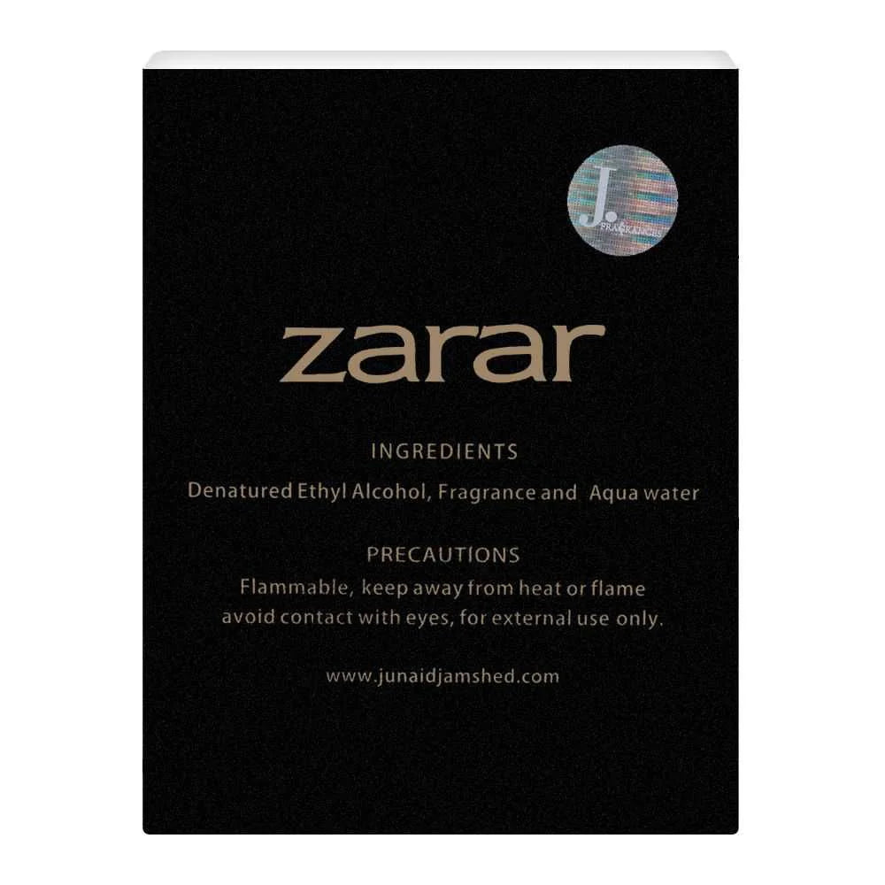 J. Junaid Jamshed Zarar Gold 100Ml For Men